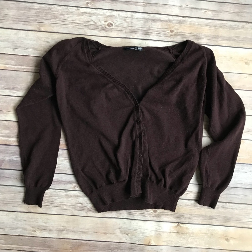Dark Burgandy Cardigan